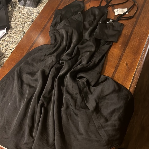 Express Skater Crisscross Bodice Dress - Picture 3 of 6